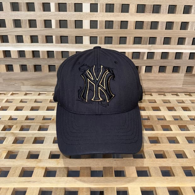 mlb 뉴욕 양키스 블랙 로즈 캡