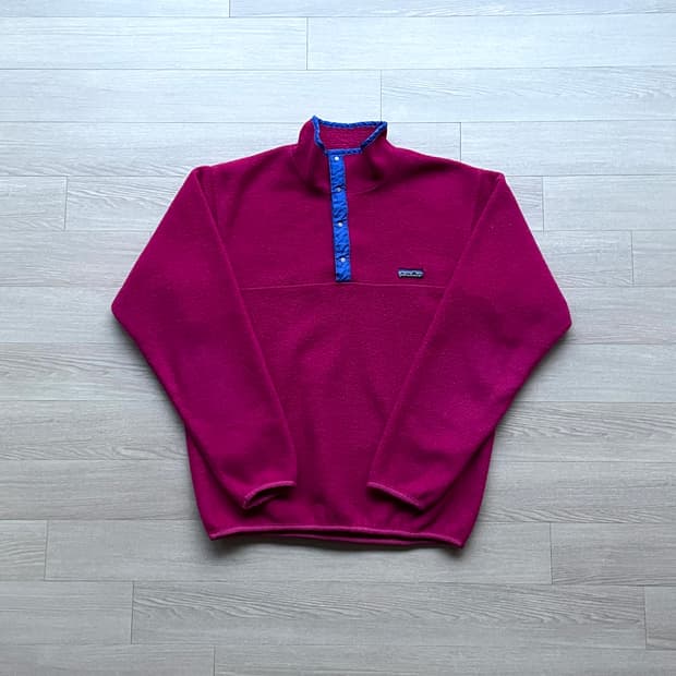 90s 파타고니아 신칠라 라즈베리 블루 rare 빈티지