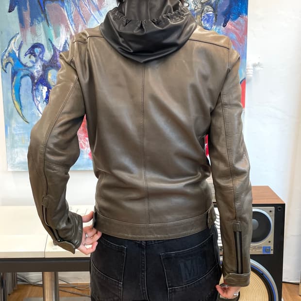 [95] 솔리드옴므 레더 자켓