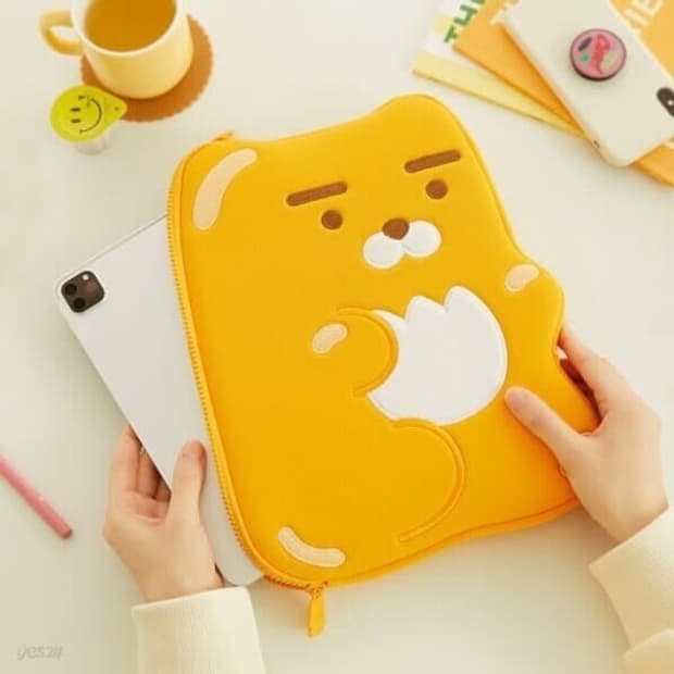 카카오프렌즈 라이언 파우치 11인치