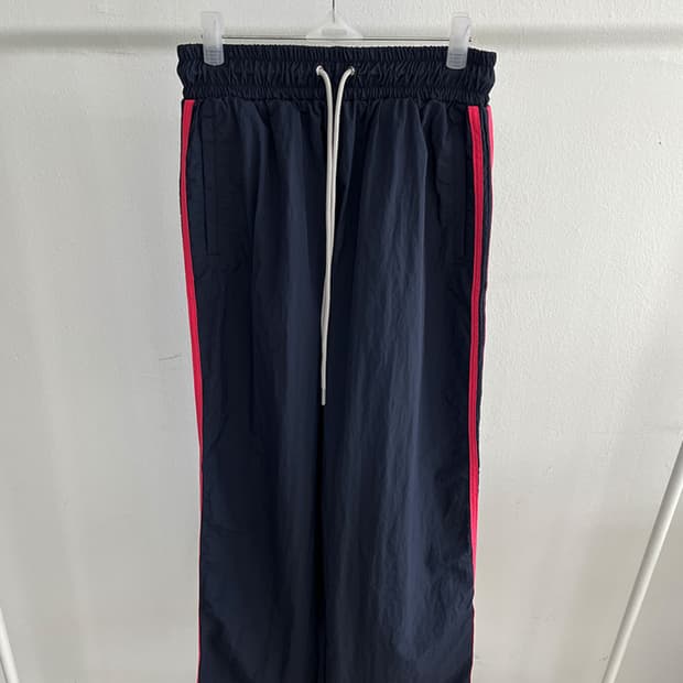 하우유 트랙팬츠 라즈베리