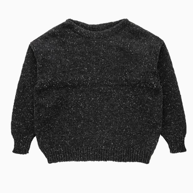 (주간 특가)[2] 비즈빔 23aw 엠플러스 보트넥 차콜