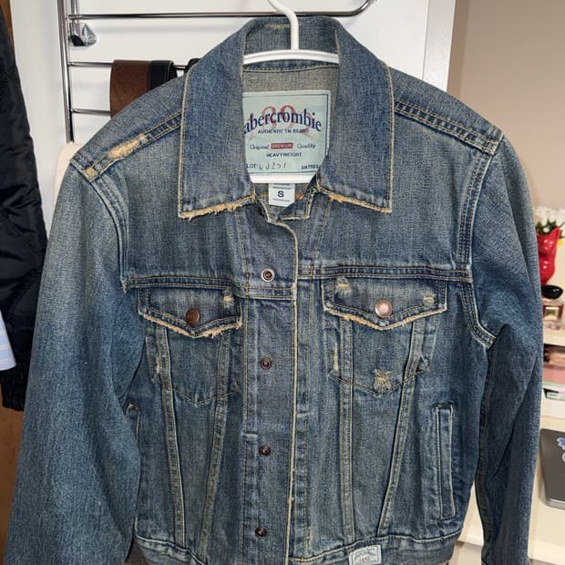 Abercrombie 아베크롬비 빈티지 청자켓