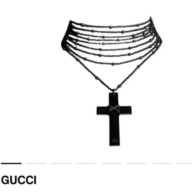 구찌x톰포드 2002 목걸이 새상품급