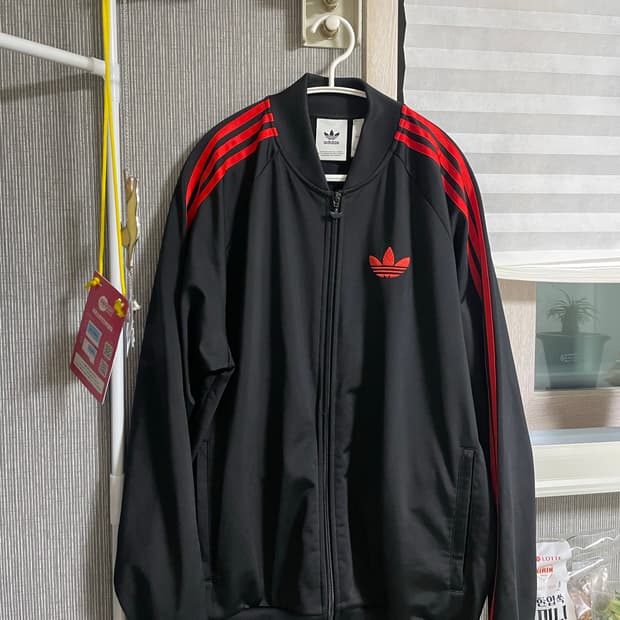 아디다스 검빨 트랙탑 져지 2XL 가슴둘레 110