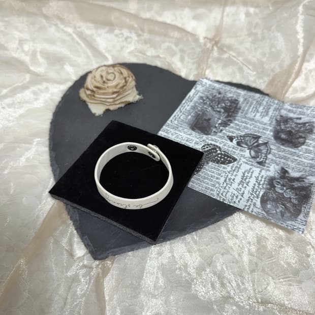 빈티지 쇠가죽 팔찌1-2