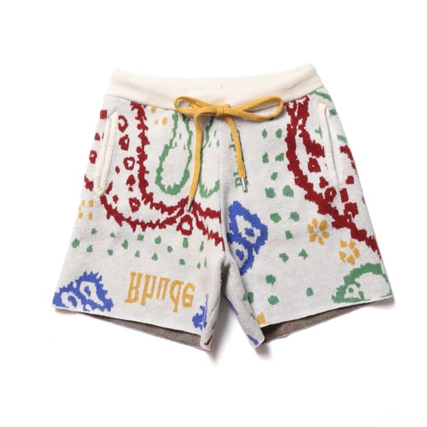 루드 Rhude Knit Bandana Shorts 
