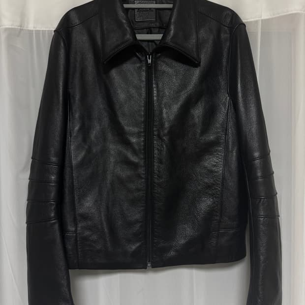 머듈 014 레더자켓 블랙 1사이즈 