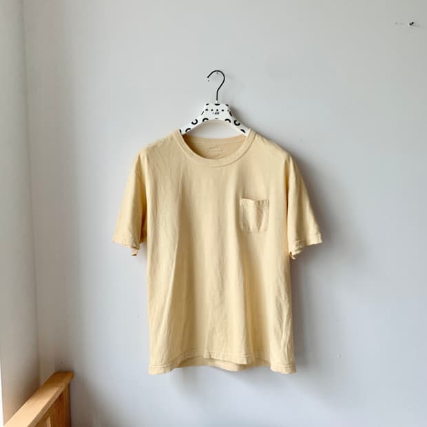 21ss JUMBO TEE S/S (VEGGIE DYE)
