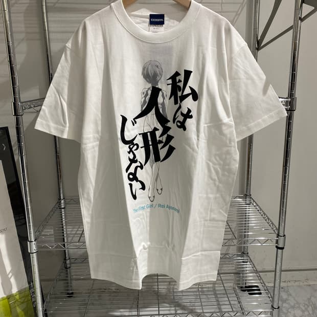 코스파 에반게리온 레이 오피셜 애니메이션 티셔츠