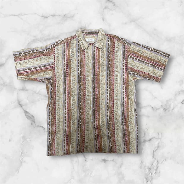 재패니즈 아메카지 - 빈티지 패턴 셔츠