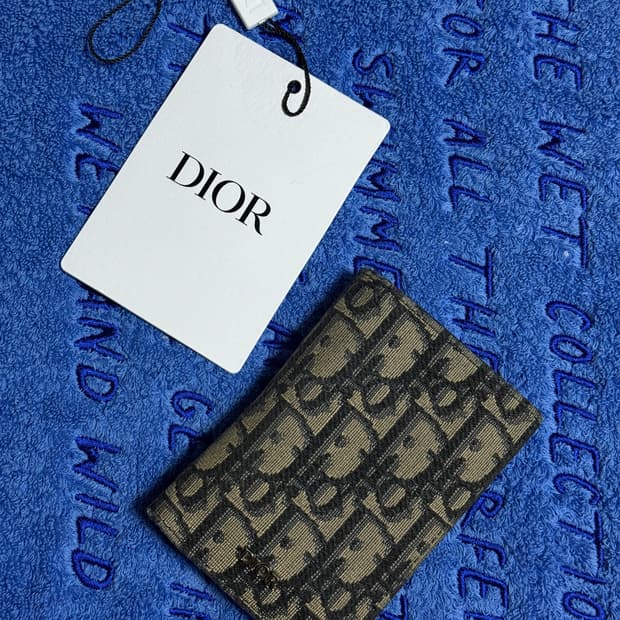 디올 오블리크 카드 홀더