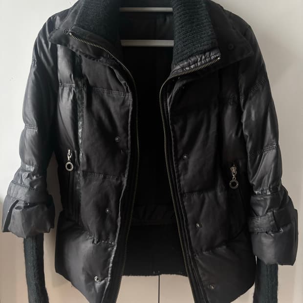 CHELSEAGARB 첼시가브 블랙 패딩 점퍼 일본 빈티지 패딩