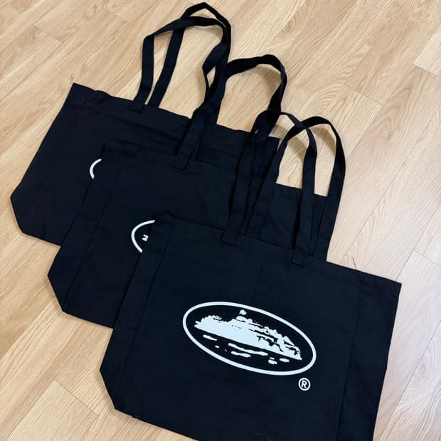 Crtz 코르테이즈 corteiz 캔버스 토트백 화이트