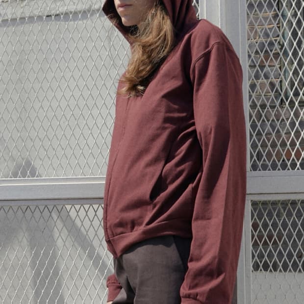 mudule lounge hoodie zipup 2