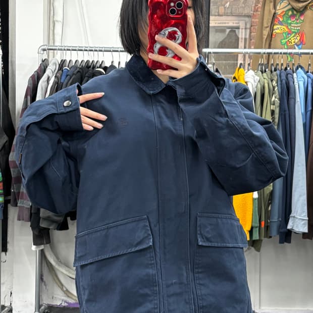 팀버랜드 스몰로고 워크자켓