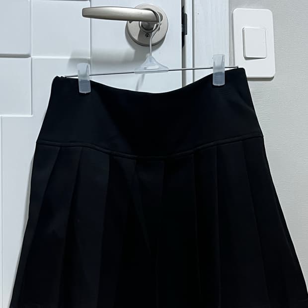 블랙 스커트 A라인 스커트