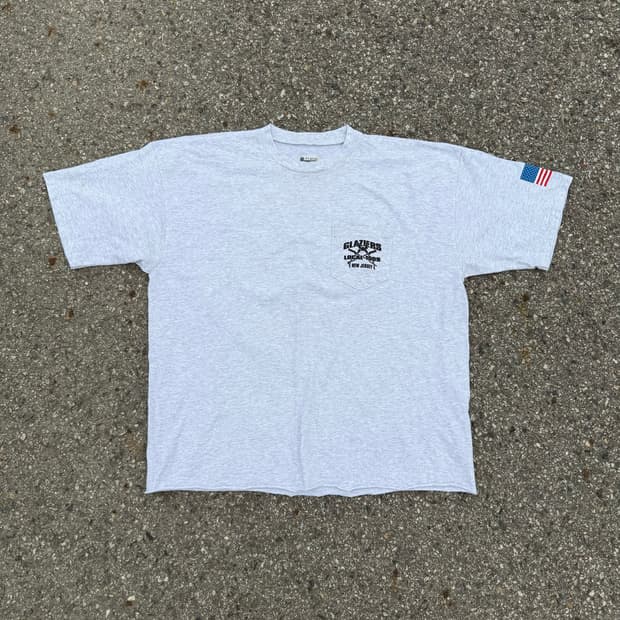 American vintage LIFEWEAR 바디 노동조합 티셔츠