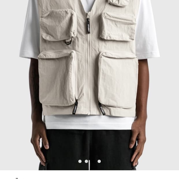 스투시 나일론 어프로치 베스트 L