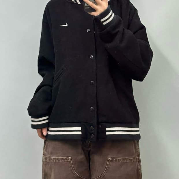 나이키 NSW 어센틱 바시티 자켓