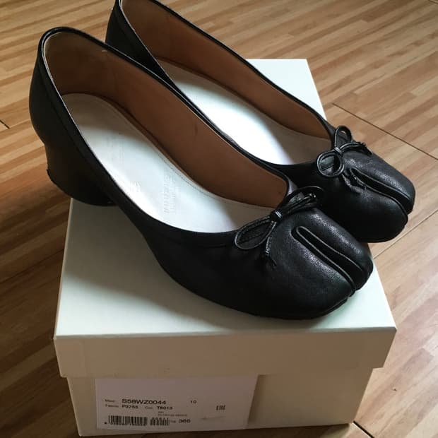 마르지엘라 타비 발레리나 펌프스 365