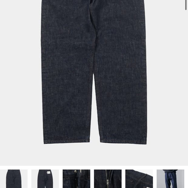 [새상품] 엔즈앤드민즈 5p 인디고 데님 L