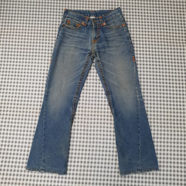 트루릴리젼 부츠컷 데님 청바지 남자30