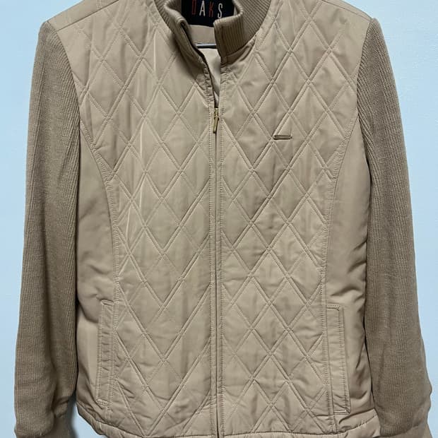 닥스(DAKS) 여성퀼팅 점퍼 베이지