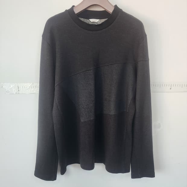 랑방스포츠 블랙 맨투맨 티셔츠