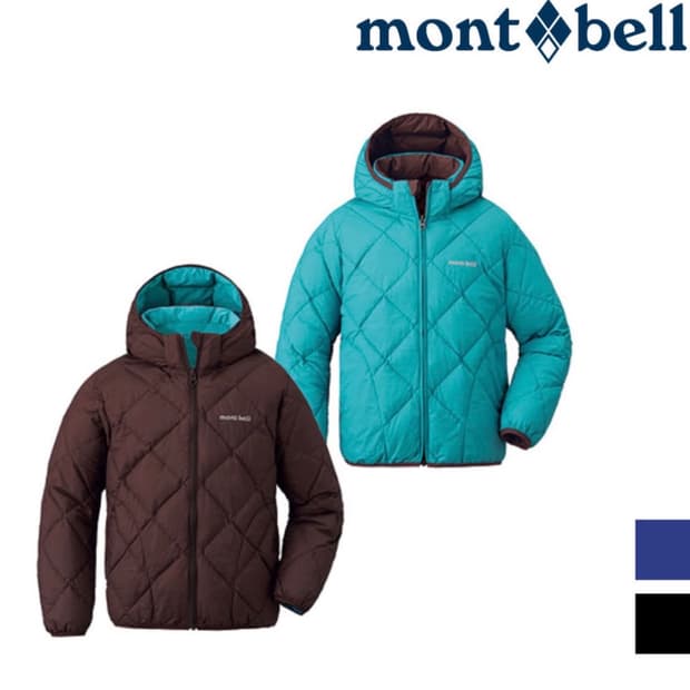 몽벨 키즈 리버시블 다크브라운 160