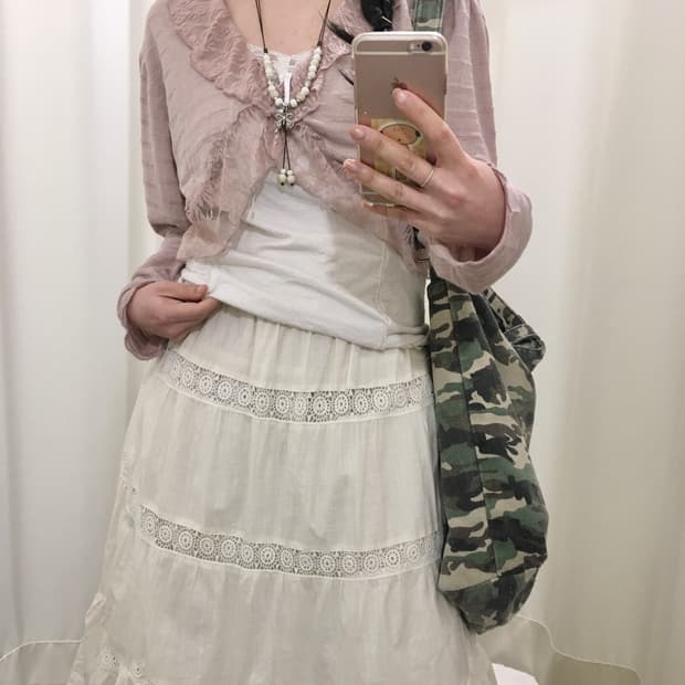 timethy lace cardigan