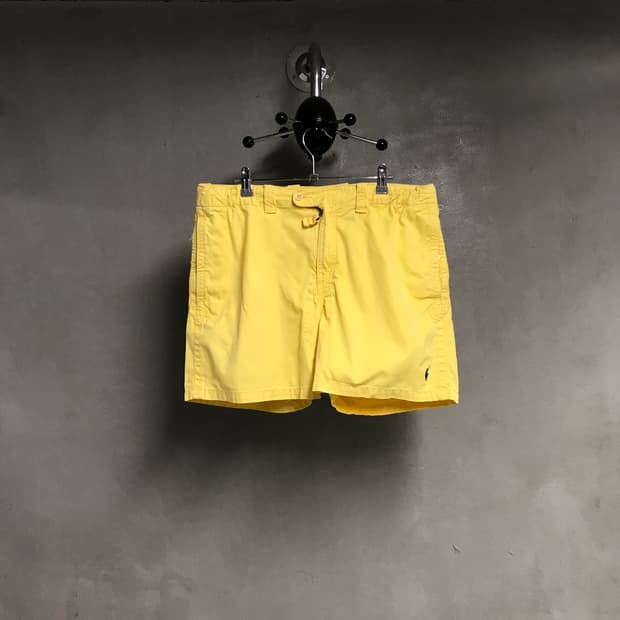 폴로 랄프로렌 포니 반바지 옐로 L