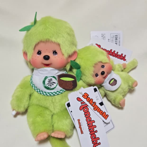 몬치치 말차 s + 키링 세트 :)