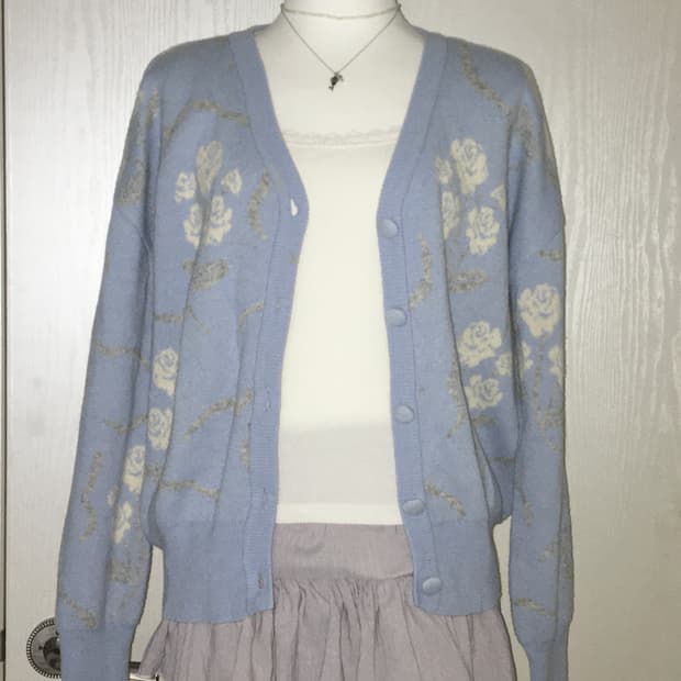 sinoon blave rose cardigan