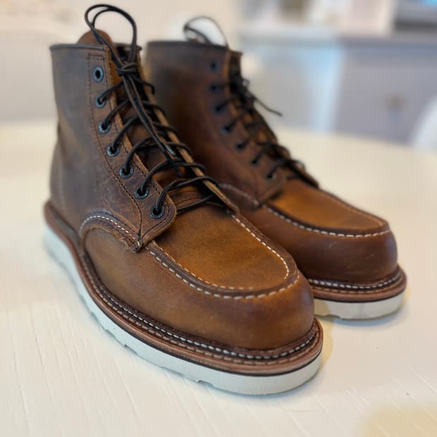 레드윙 6인치 목토 1907 - 카퍼 러프앤터프 7.5D 255mm