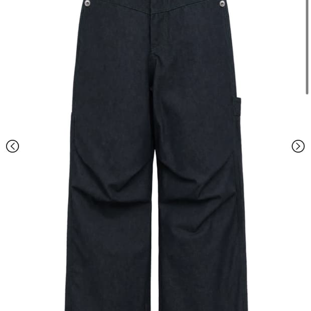 카미엔 wing pocket raw denim indigo