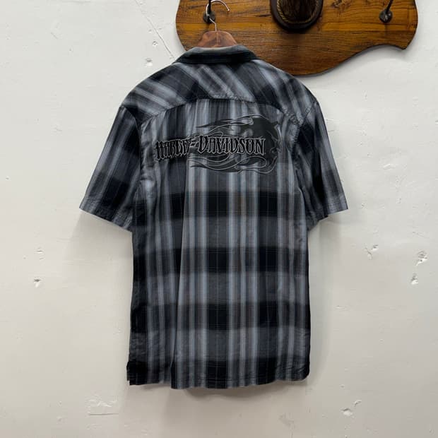 Harley-Davidson Plaid Short Sleeve Shirt