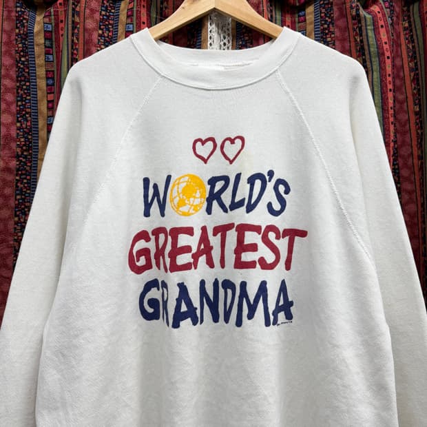 80s 빈티지 Tultex 스웻셔츠 맨투맨 made in USA (2XL