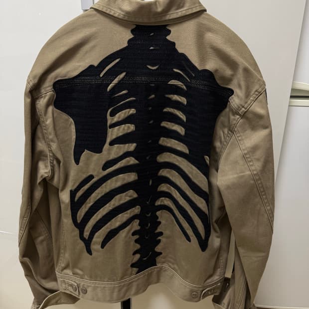 [44]캐피탈 멕시칸 본 트러커 자켓 베이지