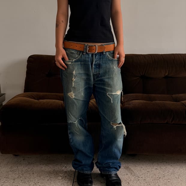 Levi’s 501 빈티지 데미지 데님팬츠