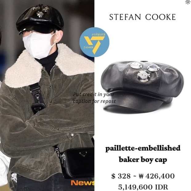 스테판쿡 뉴스보이캡