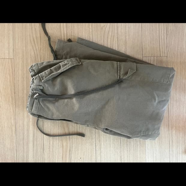 아워캐비넷 Cargo cotton pants