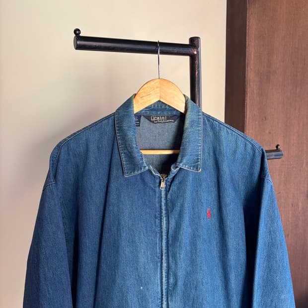 15480 - 폴로 랄프로렌 데님 블루종 자켓