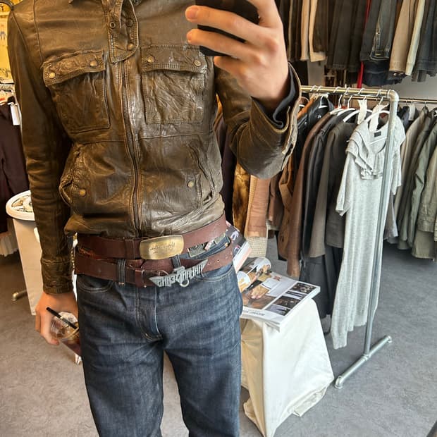 Vintage 가죽자켓