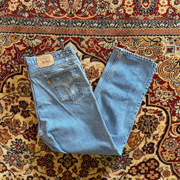90s Levi's 505 "Blank Orange Tab" (USA)