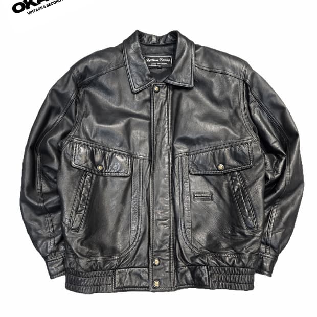 90's Sam Kwang 쉽레더 자켓