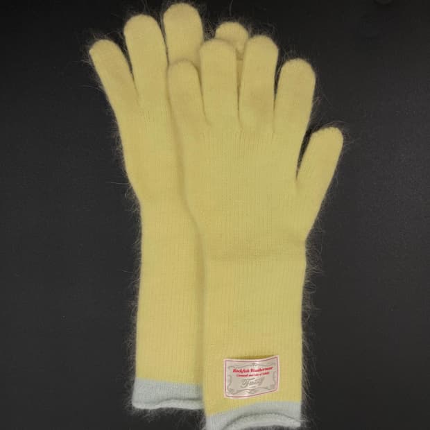 락피쉬 웨더웨어 앙고라 장갑 레몬 판매
