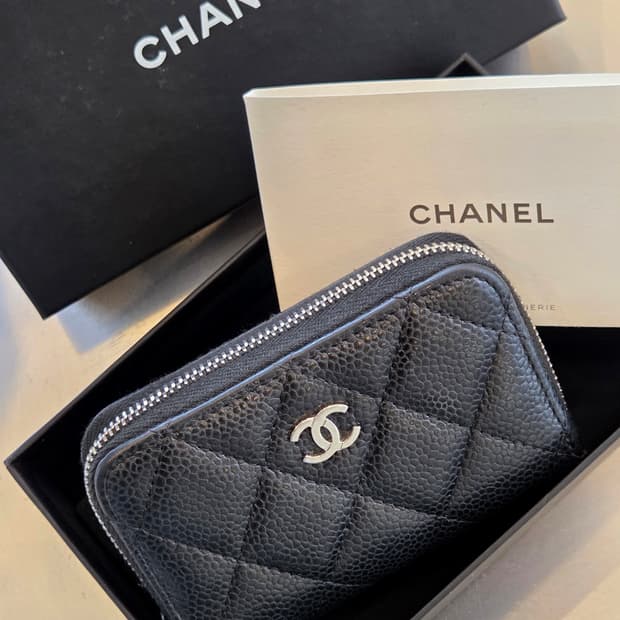 샤넬 카드지갑 캐비어 AP0216 (내장칩)