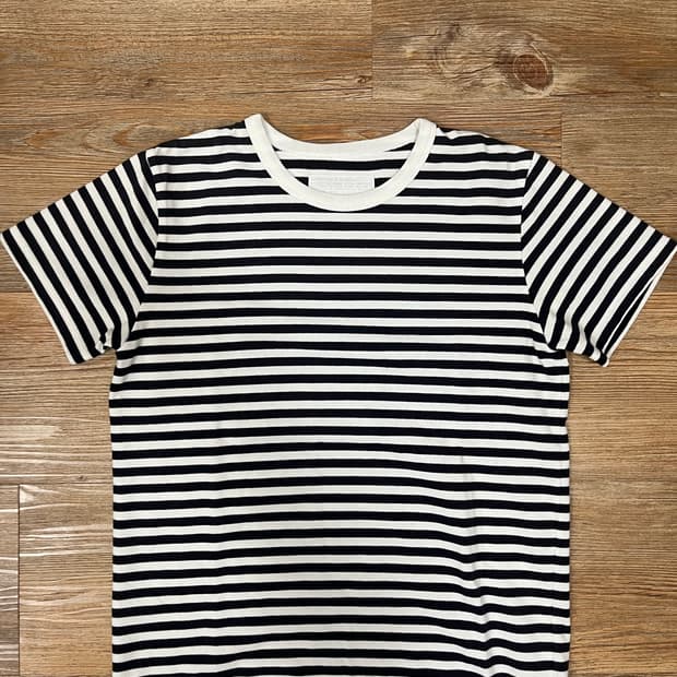 나나미카 쿨맥스 스트라이프 티셔츠