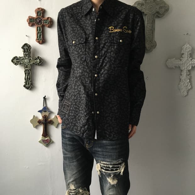 Leopard pattern shirt